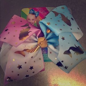 JoJo Siwa  multi-color Mermaid Hair Bow